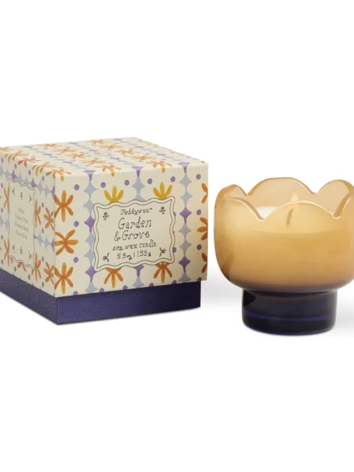 paddywax tulip soy glass candle garden grove sketchshop
