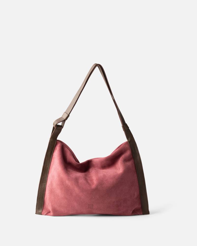 biba beaver shoulder bag mauve sketchshop