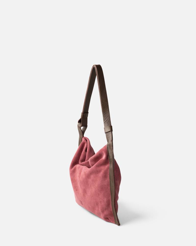 biba beaver shoulder bag mauve sketchshop