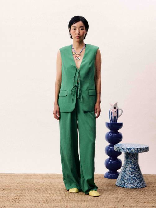 frnch caraiva trousers vert sketchshop