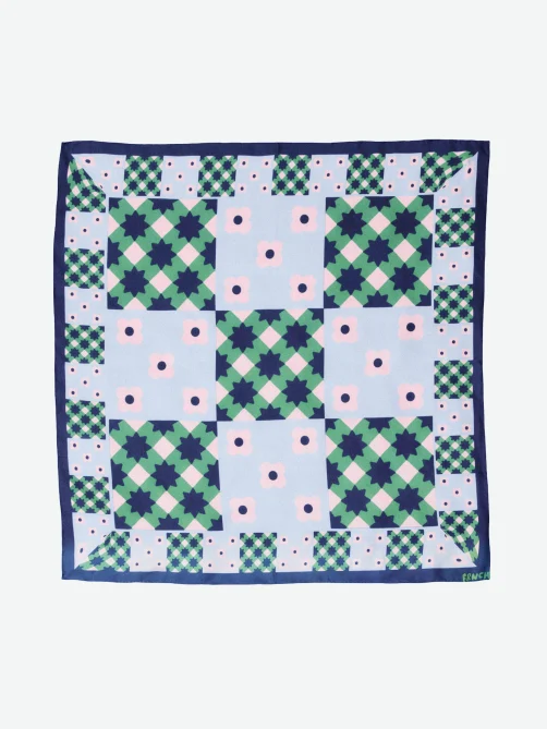 frnch huanillo foulard blue ciel sketchshop