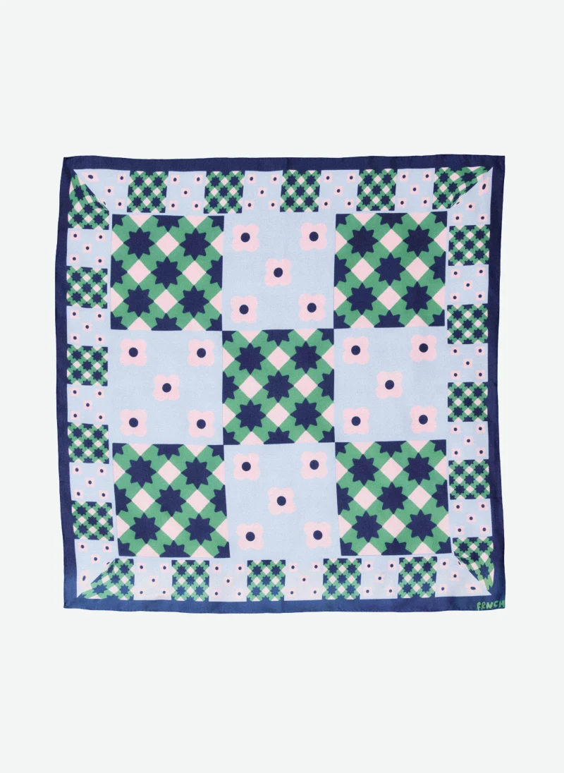 frnch huanillo foulard blue ciel sketchshop