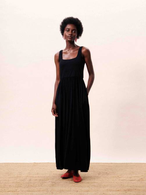 frnch marinelle dress black sketchshop