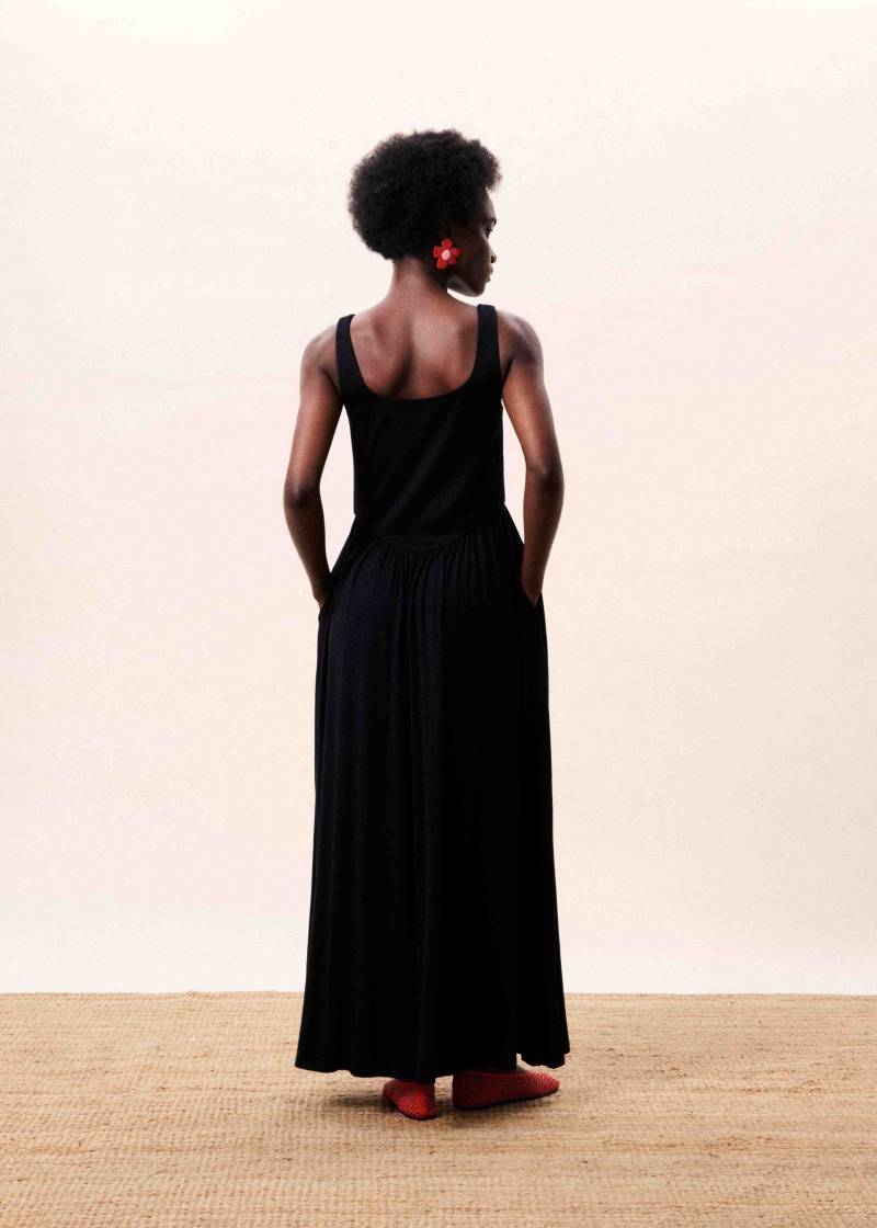 frnch marinelle dress black sketchshop