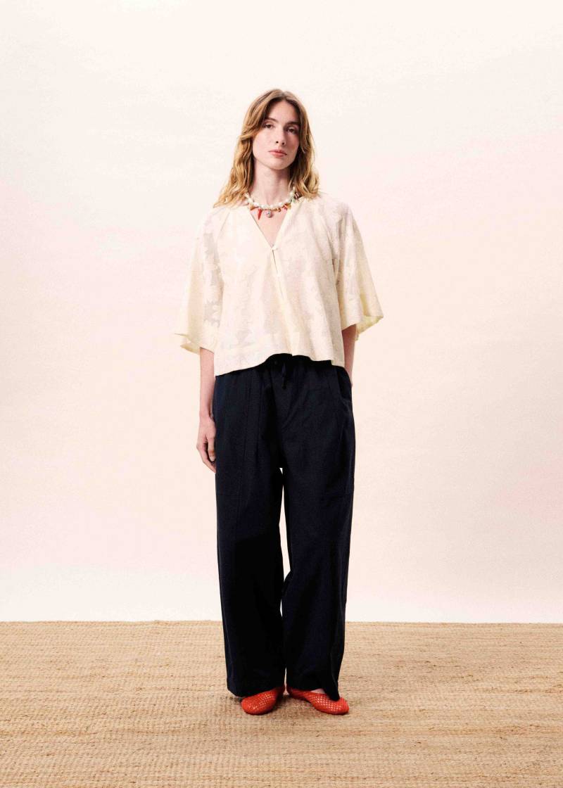 frnch maresias blouse cream sketchshop