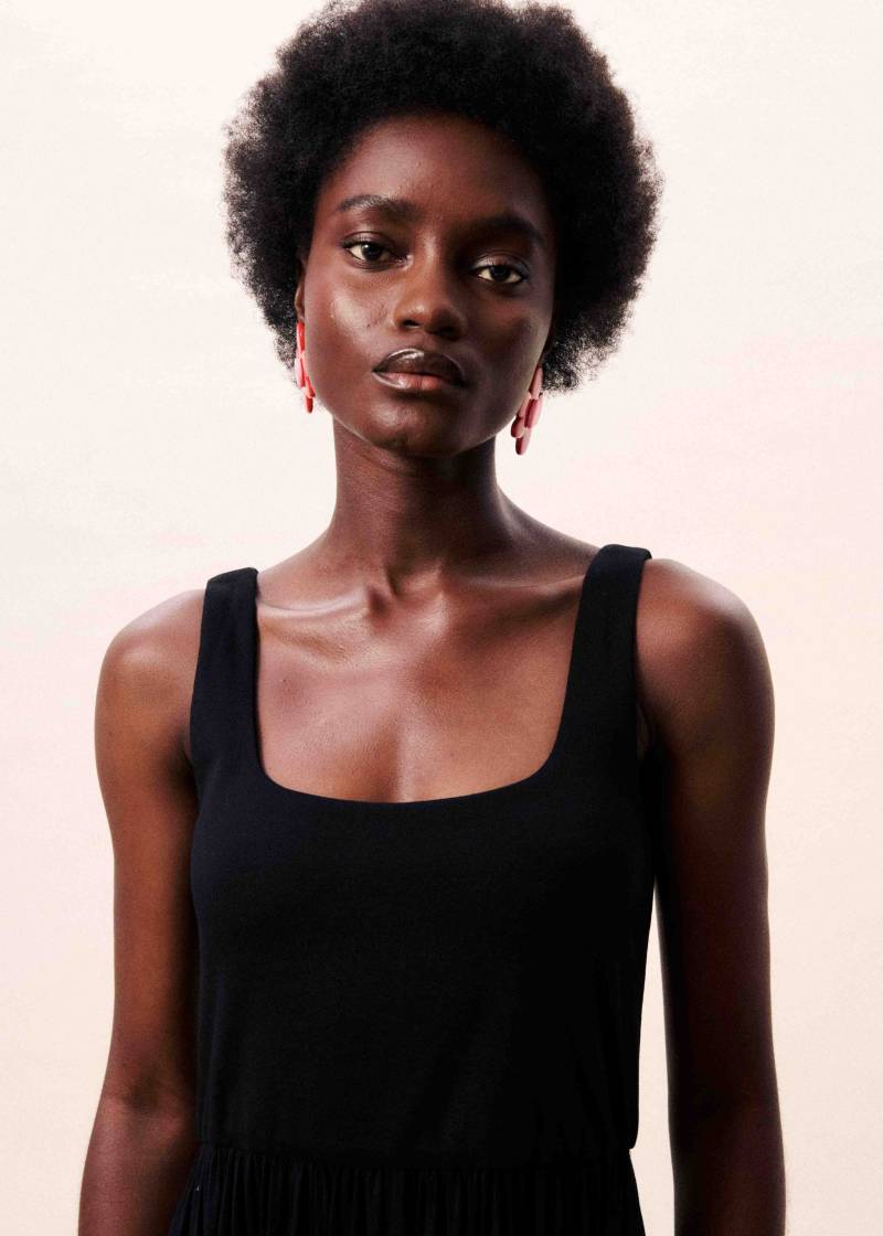 frnch marinelle dress black sketchshop