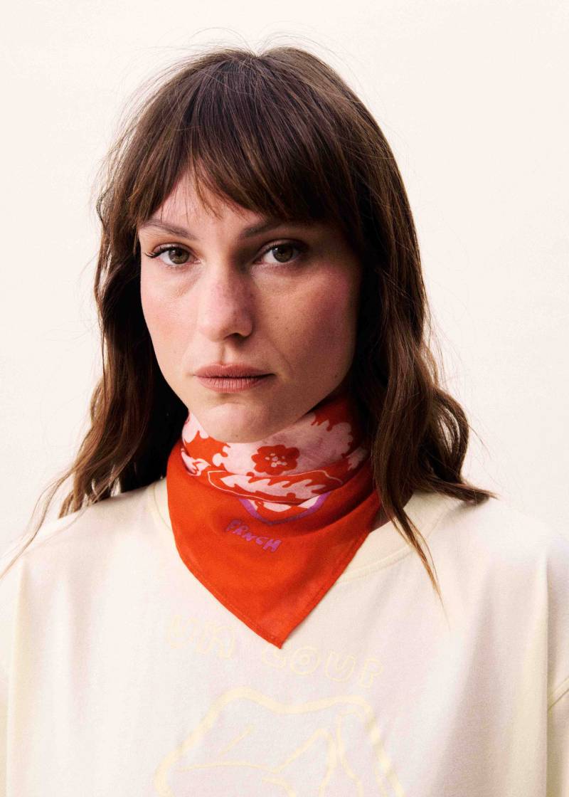 frnch savica scarf red sketchshop