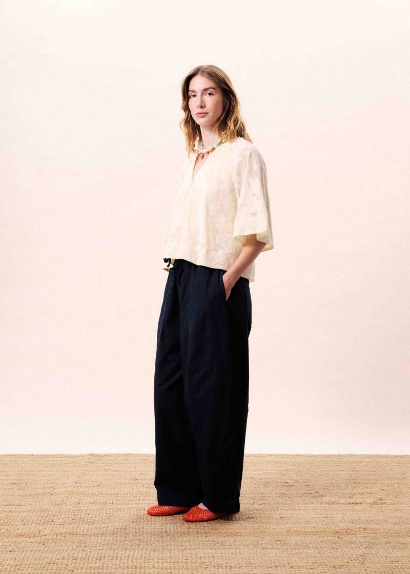 frnch maresias blouse cream sketchshop