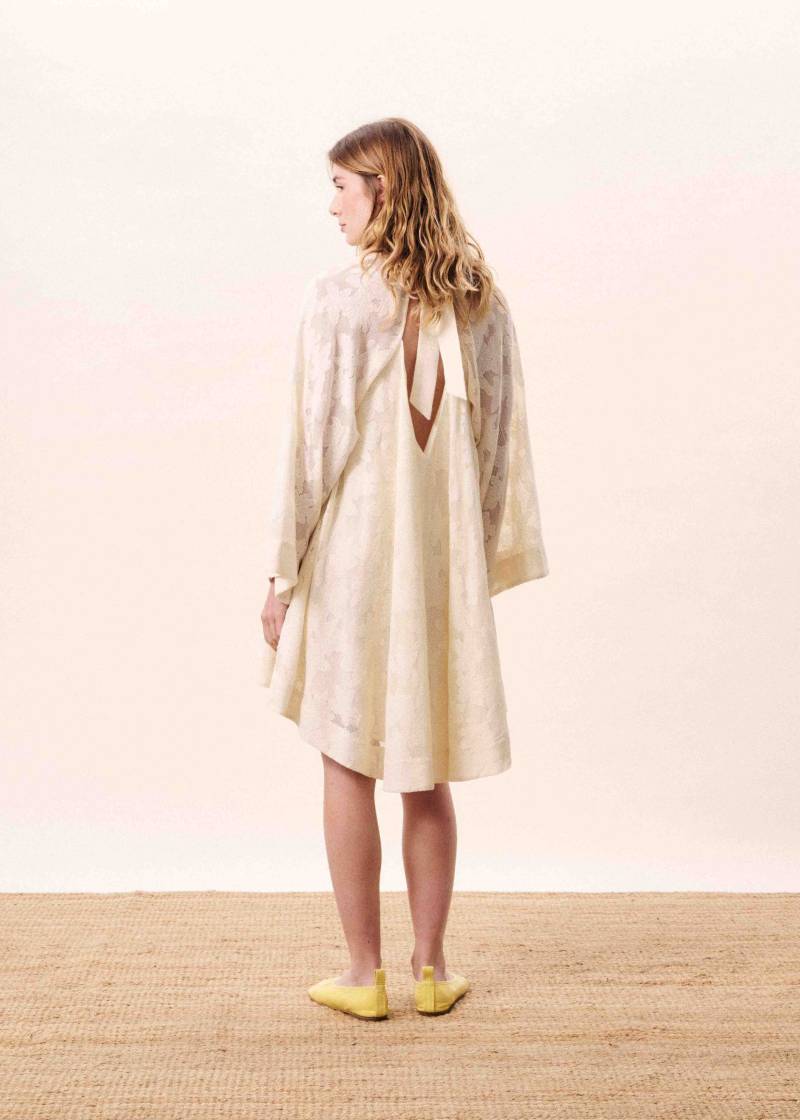 frnch paraty dress cream sketchshop