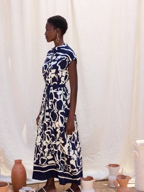 skatie abstract print dress sketchshop