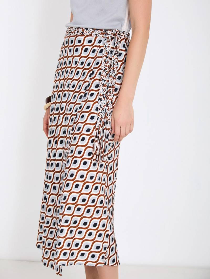 skatie retro print skirt sketchshop