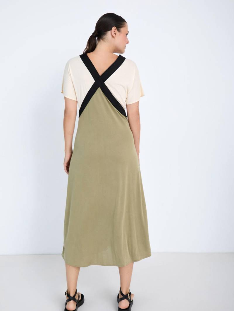 skatie tricolor modal dress sketchshop