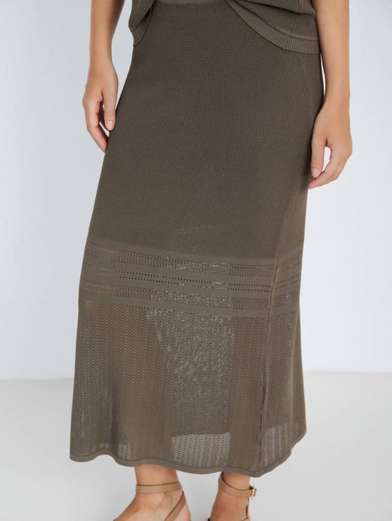 skatie openwork knit skirt sketchshop