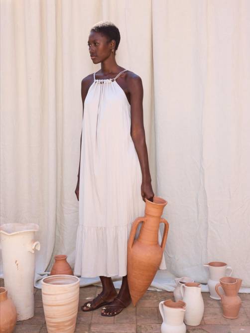 skatie flowing beading dress sketchshop