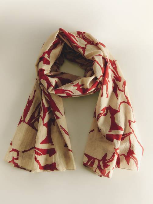 yerse cotton floral print foulard sketchshop