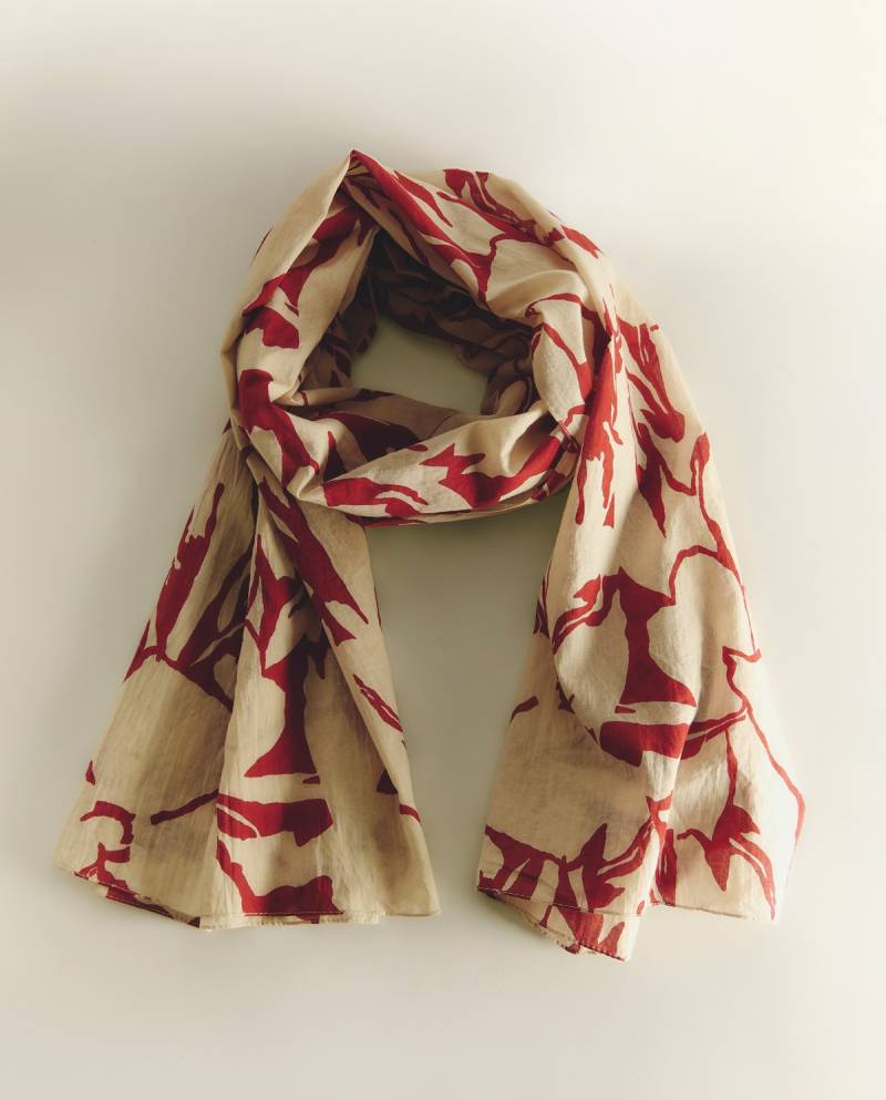 yerse cotton floral print foulard sketchshop