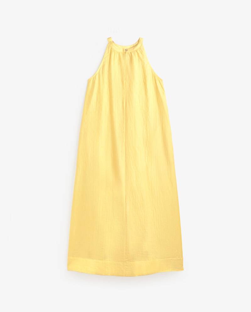 yerse long flowy dress yellow sketchshop