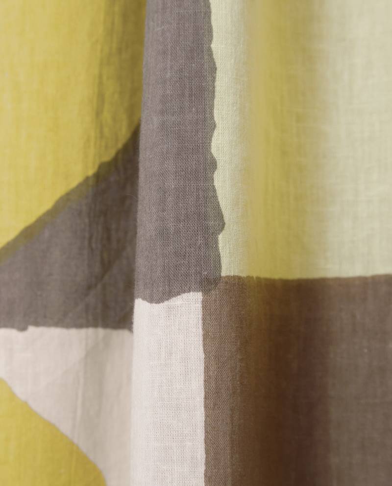 yerse print cotton foulard green sketchshop