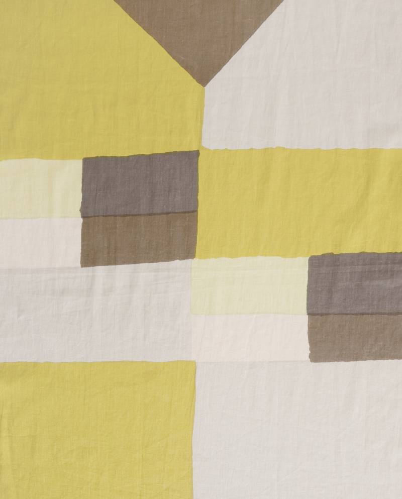 yerse print cotton foulard green sketchshop