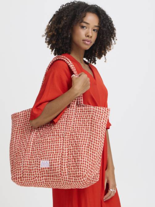 ichi iamelis tote bag fiery red sketchshop