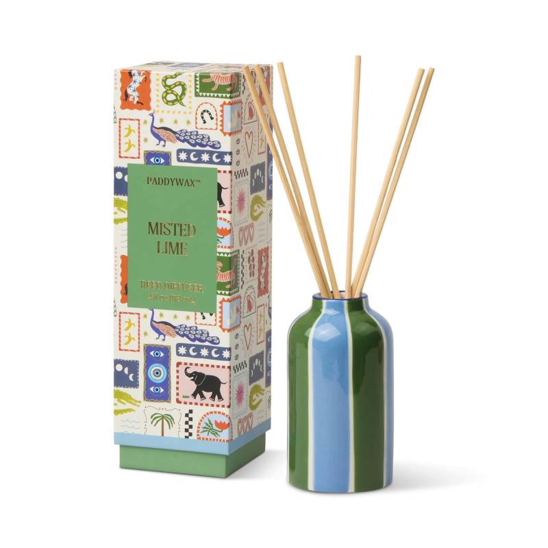 paddywax ceramic diffuser misted lime sketchshop
