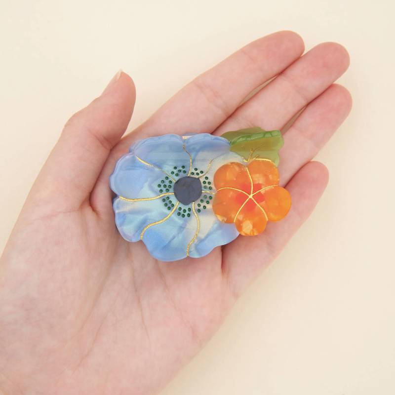 coucou suzettes mall floral bouquet hair claw sketchshop