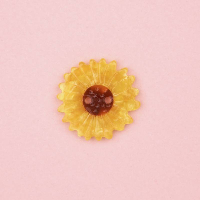 coucou suzette sunflower button kit sketchshop