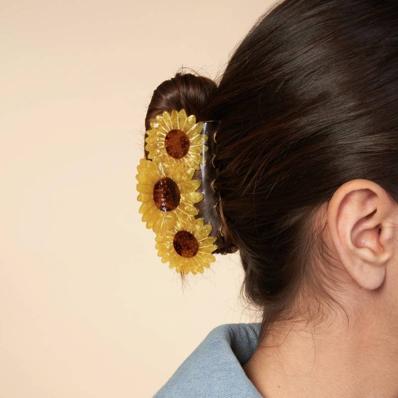 coucou suzette sunflower trio hair claw sketchshop