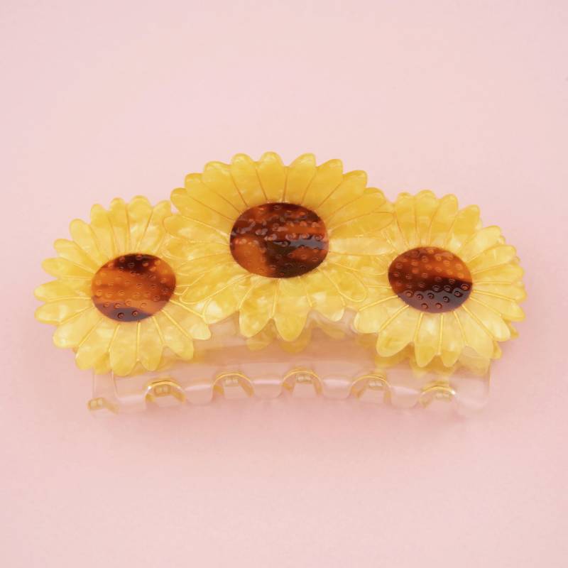 coucou suzette sunflower trio hair claw sketchshop