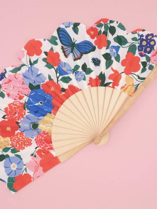 coucou suzette floral bouquet hand fan sketchshop