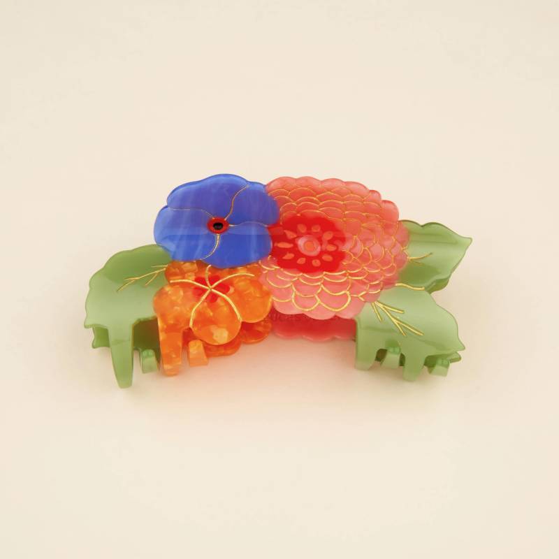 coucou suzette large floral bouquet hair claw sketchshop