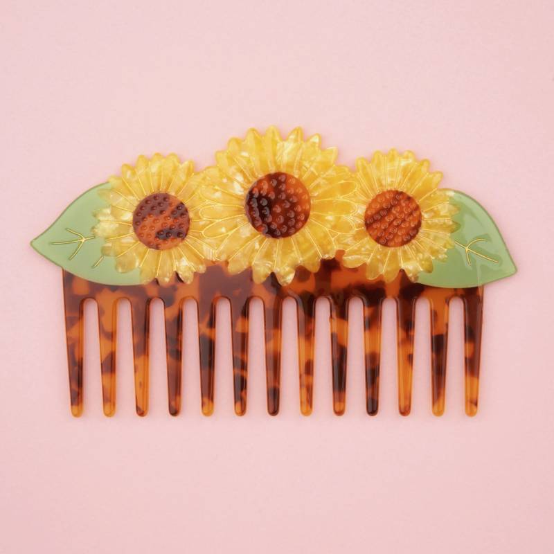 coucou suzette sunflower hair comb sketchshop