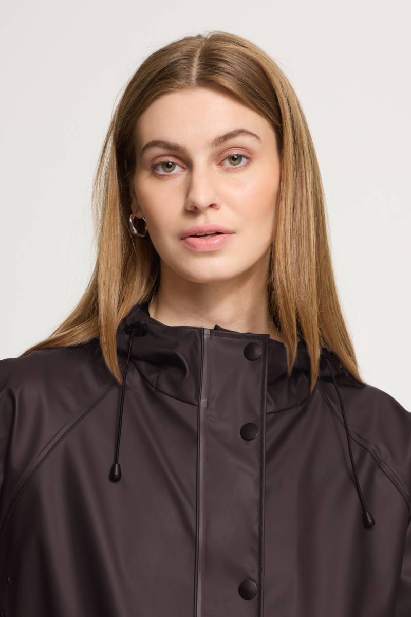 ichi ihtazi rainwear brown sketchshop