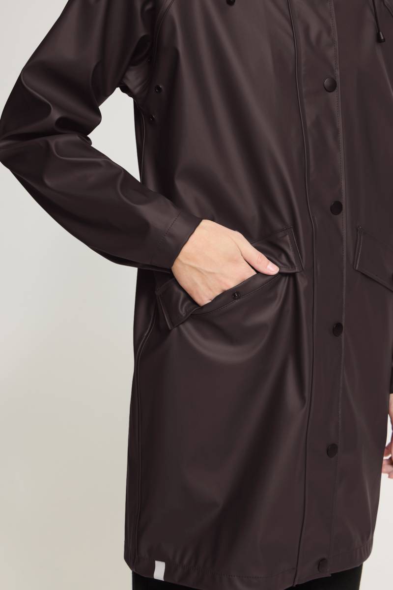 ichi ihtazi rainwear brown sketchshop