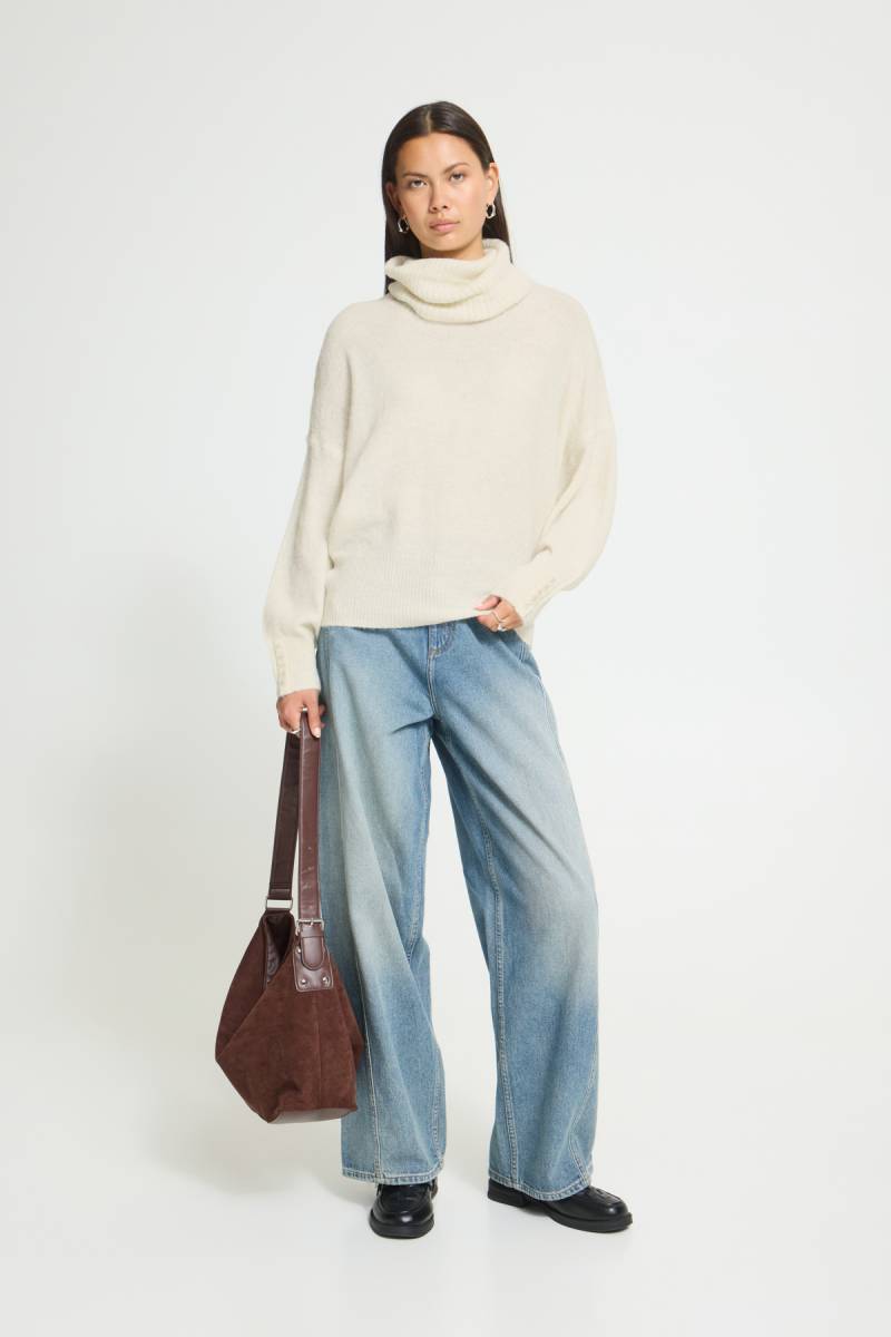 ichi ihkamara sweater ecru sketchshop
