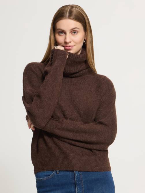 ichi ihkamara sweater brown sketchshop