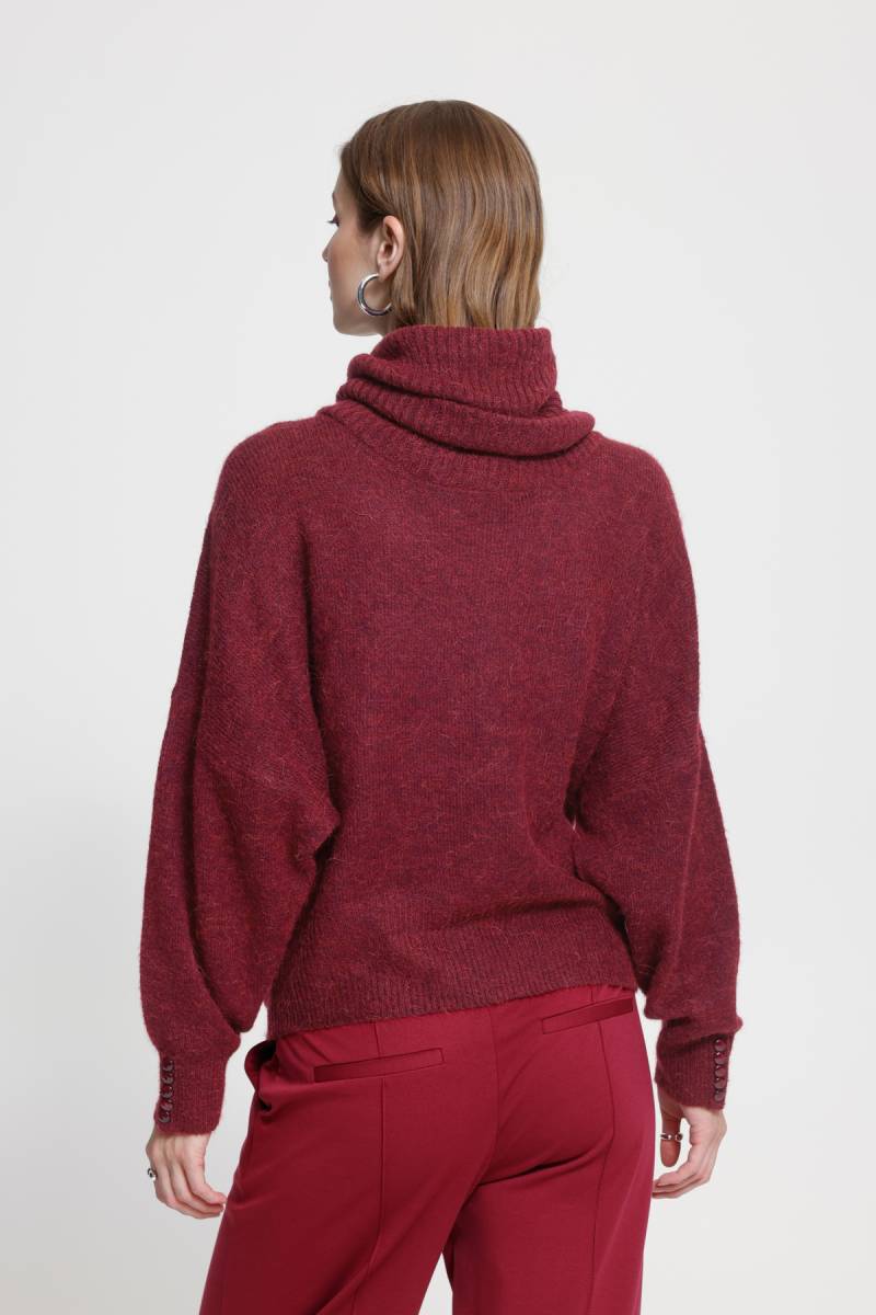 ichi ihkamara sweater bordeaux sketchshop