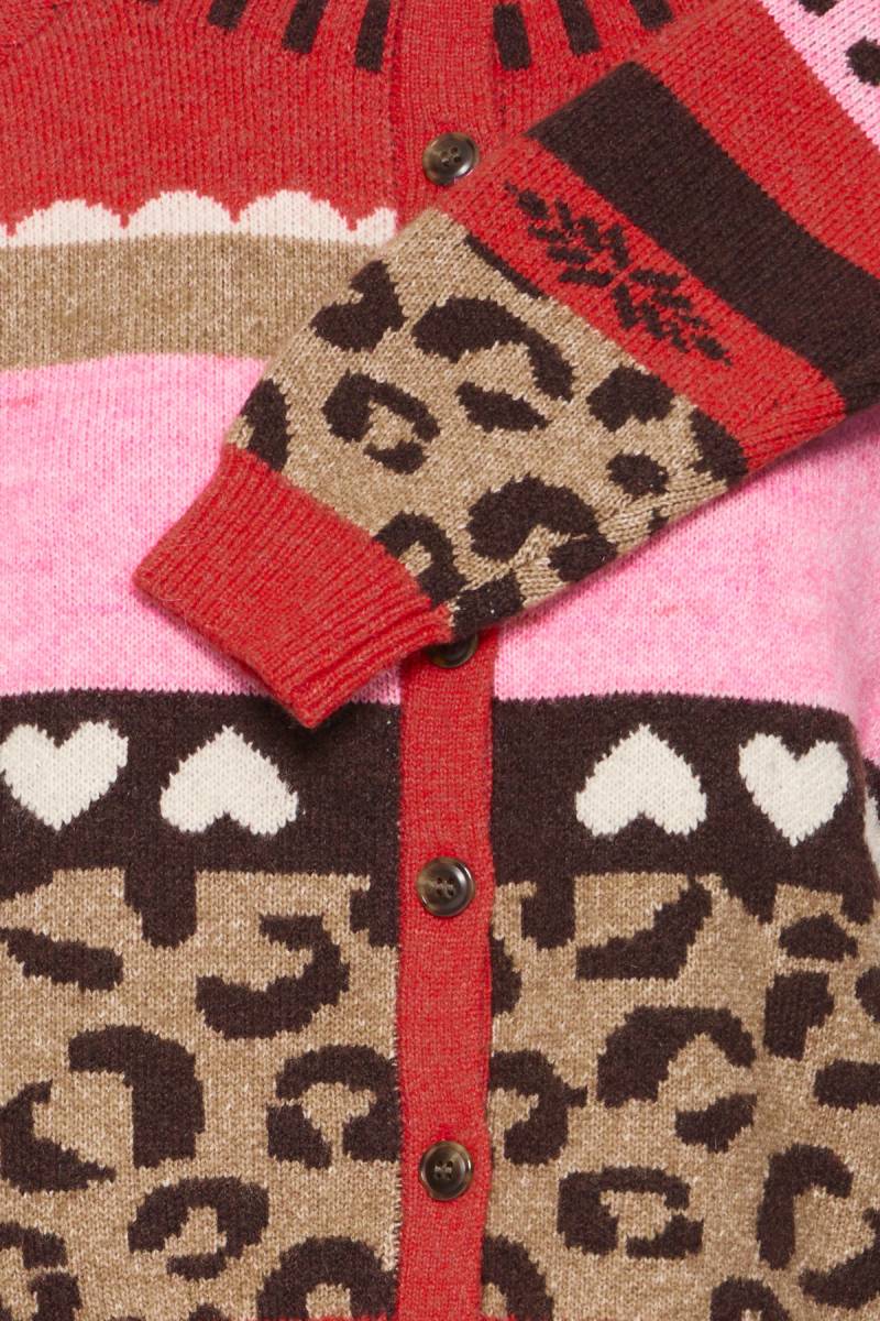 ichi ihlivoni cardigan red sketchshop