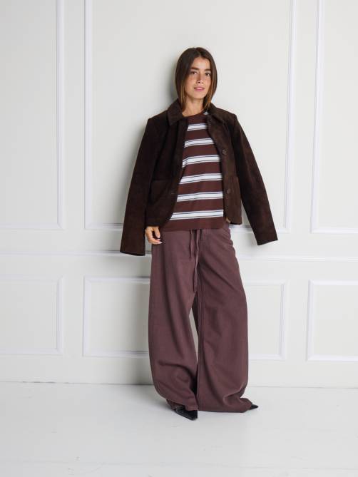 ichi ihhezano trousers brown sketchshop