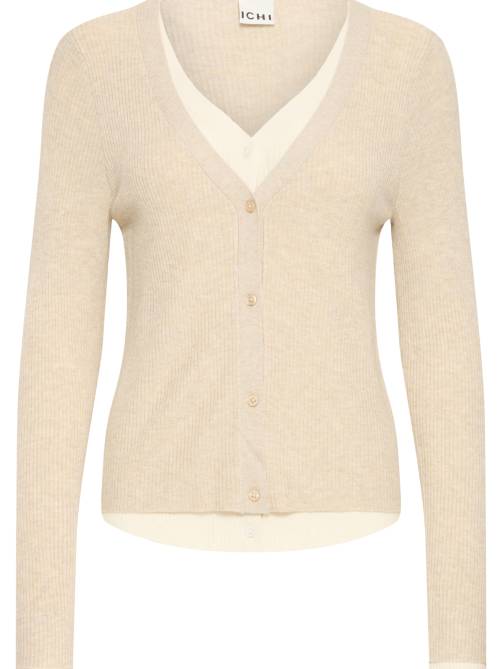 ichi ihmafa cardigan toasted coconut sketchshop