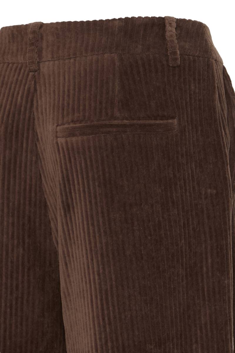 ichi ihtamary trousers brown sketchshop