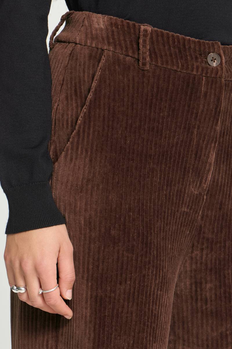 ichi ihtamary trousers brown sketchshop