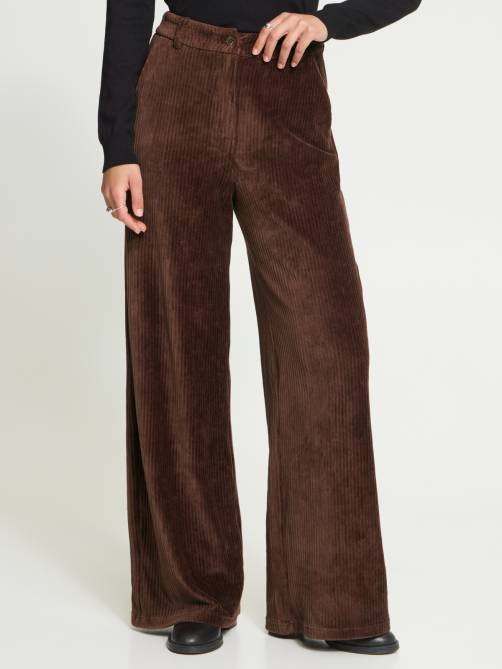 ichi ihtamary trousers brown sketchshop