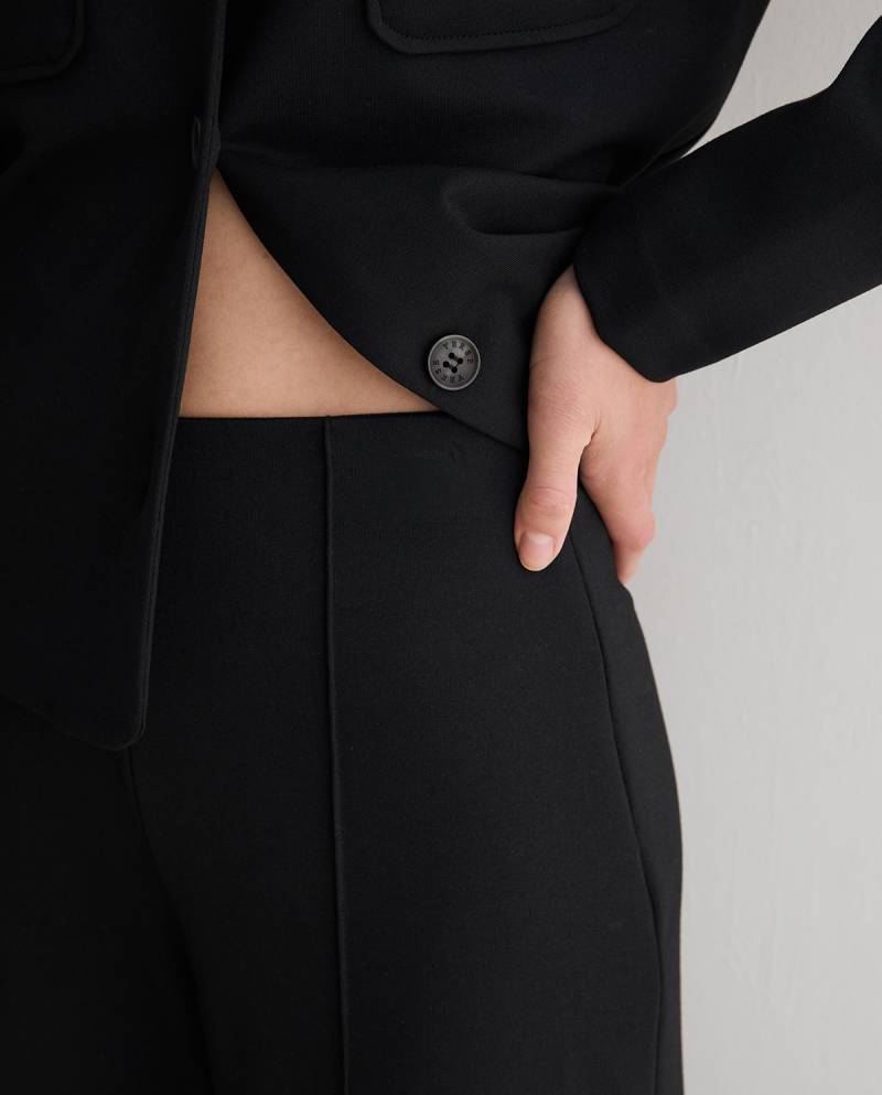 yerse wide leg trousers black sketchshop