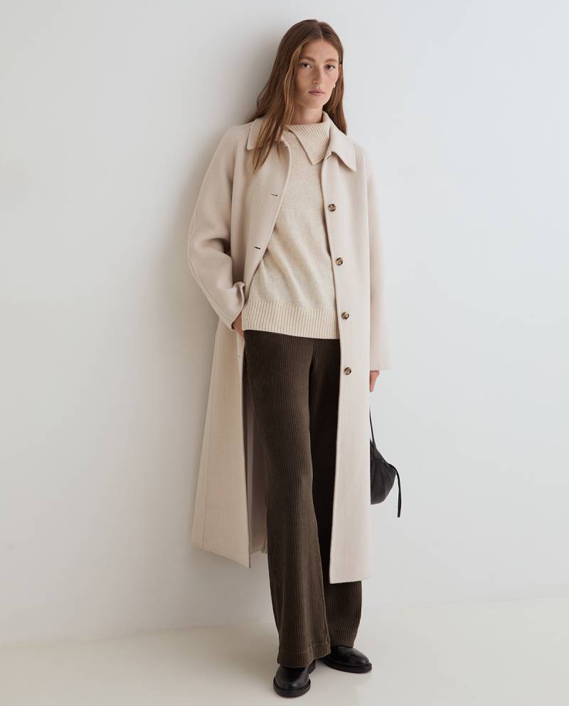 yerse wide leg corduroy trousers khaki sketchshop