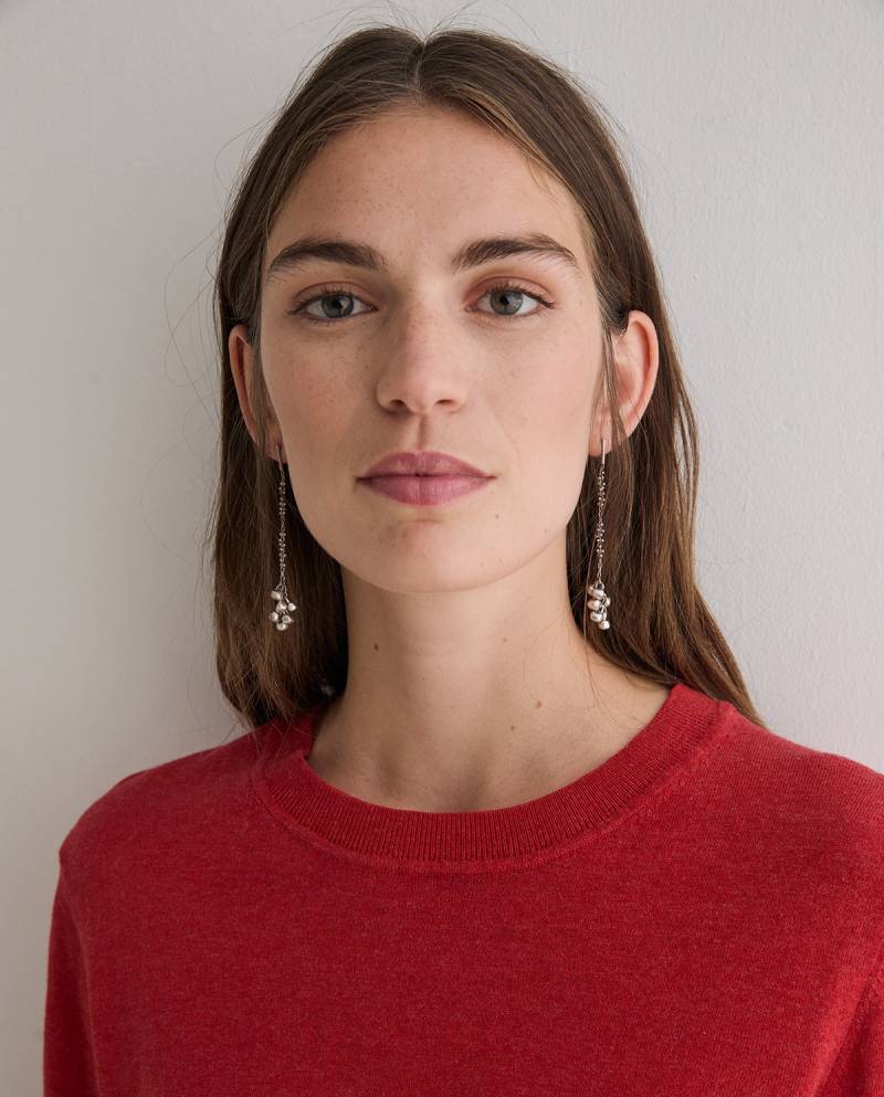 yerse fine knit sweater red sketchshop