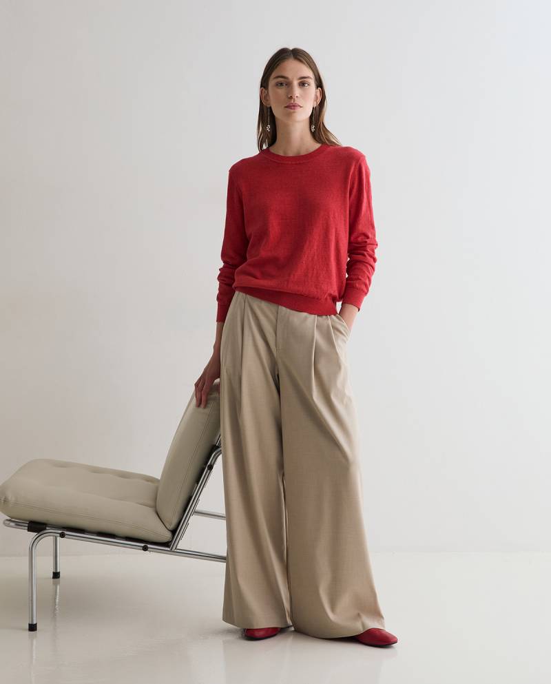 yerse fine knit sweater red sketchshop