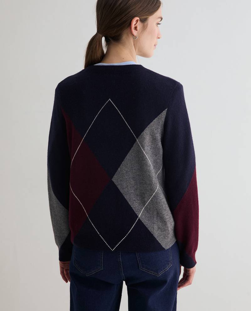 yerse argyle vneck sweater sketchshop