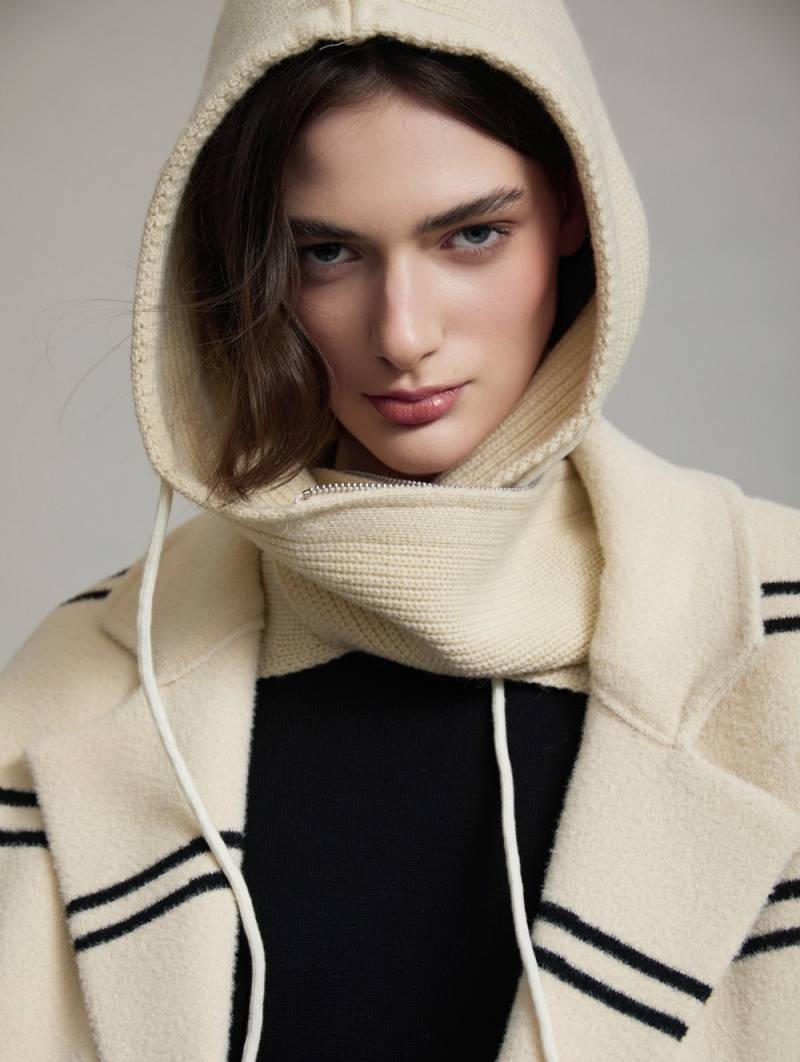skatie convertible knit coat ivory sketchshop