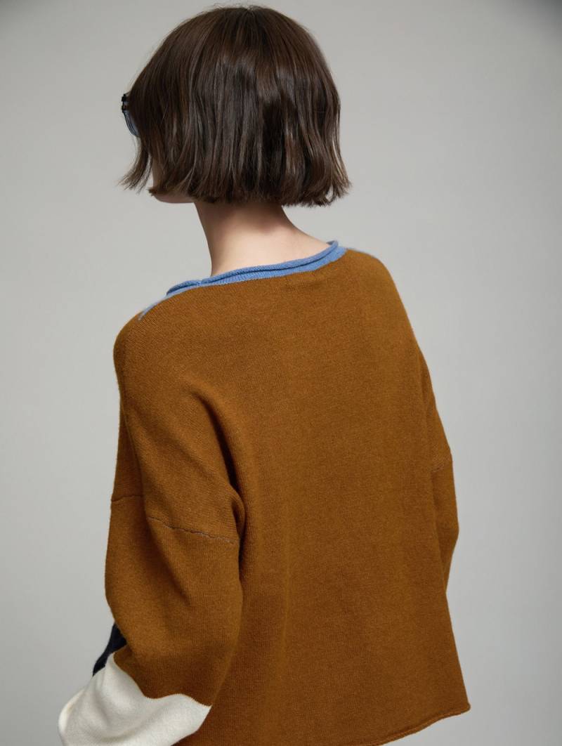 skatie sweater with semicircle intarsia seaport sketchshop